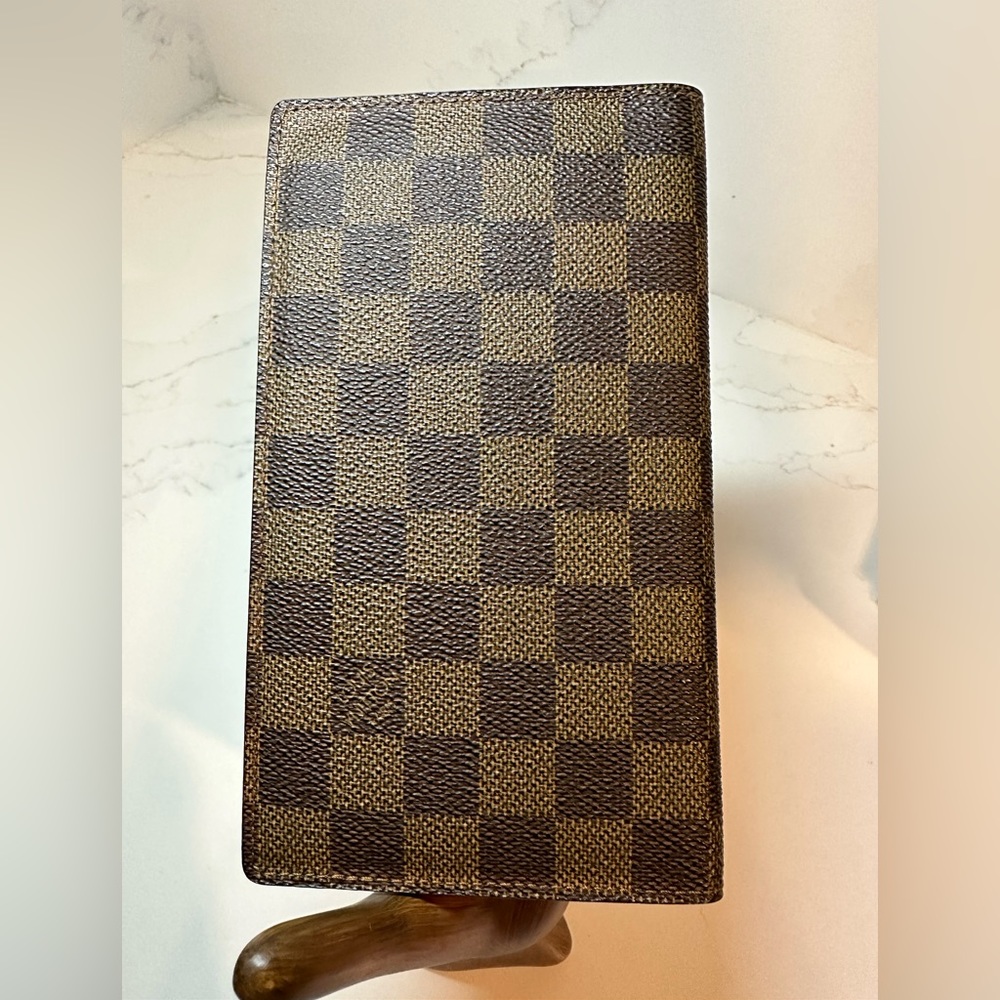 Louis Vuitton Damier Ebene Long Bifold Check Wallet - Picture 6 of 6